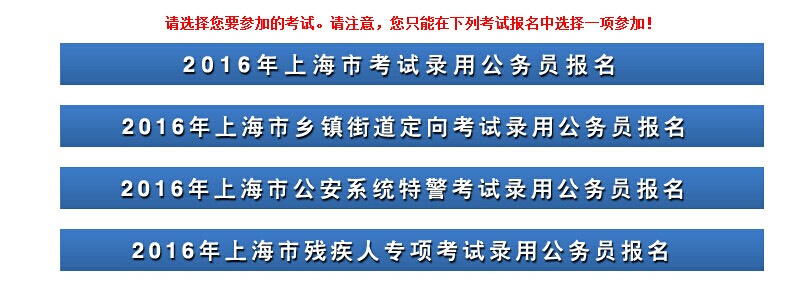 2016上海公務(wù)員報(bào)名首日遇冷 注冊人數(shù)近7800人